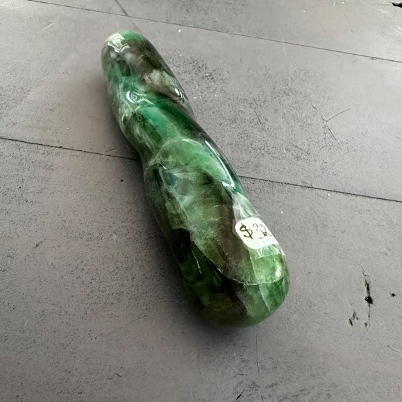 Fluoride Chrystal  Green Small  Wand New - Picture 3 of 4